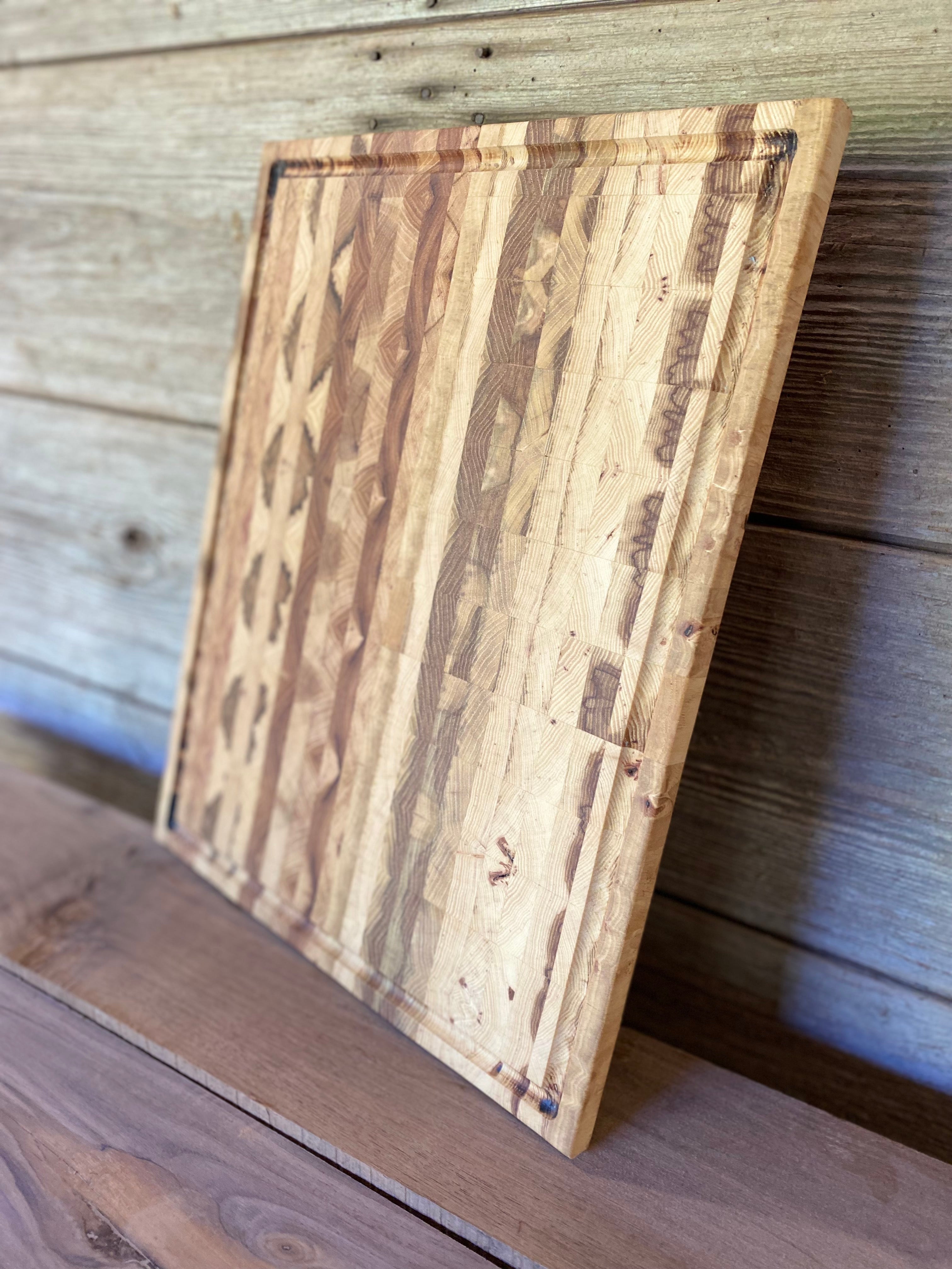 Edge Grain Boards - The Wooden Palate